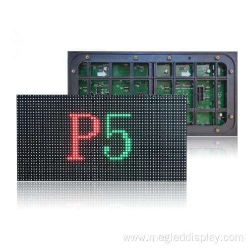 Outdoor waterproof 320x160mm P5 Smd Led Display Modules